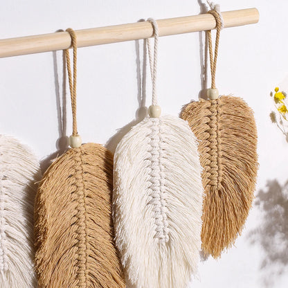 Leaf Macrame Wall Hanging Décor