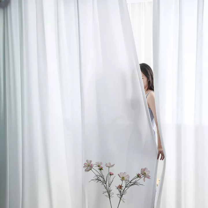 Luxurious Chiffon Sheer Window Curtains