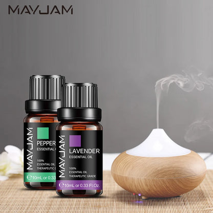 Aromatherapy Essential Oils Blend - Relaxing & Natural Scents for Diffusers