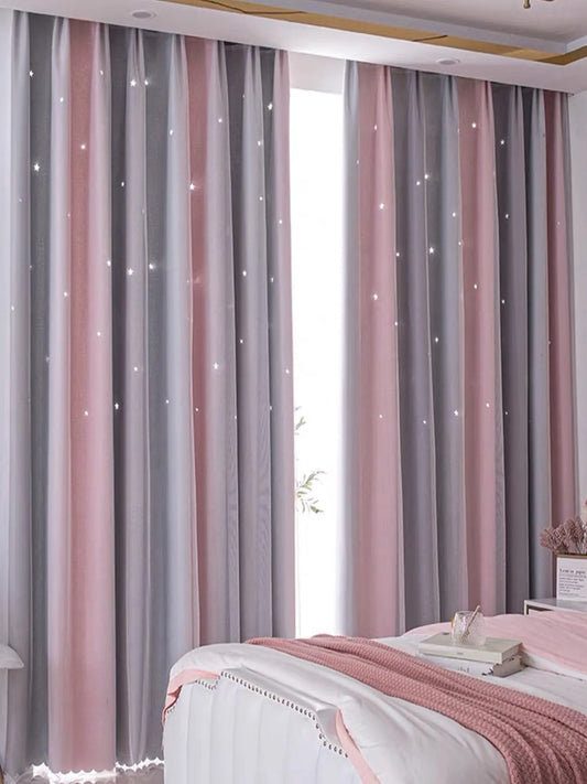 Twinkle Star Blackout Kids Curtains