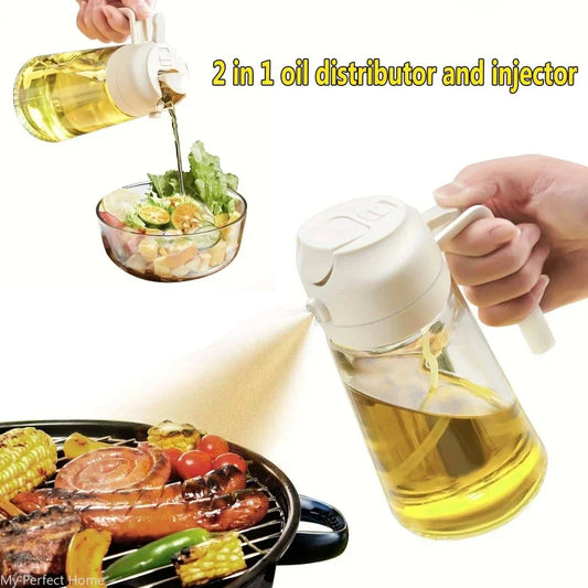 All-in-One Oil Sprayer and Dispenser