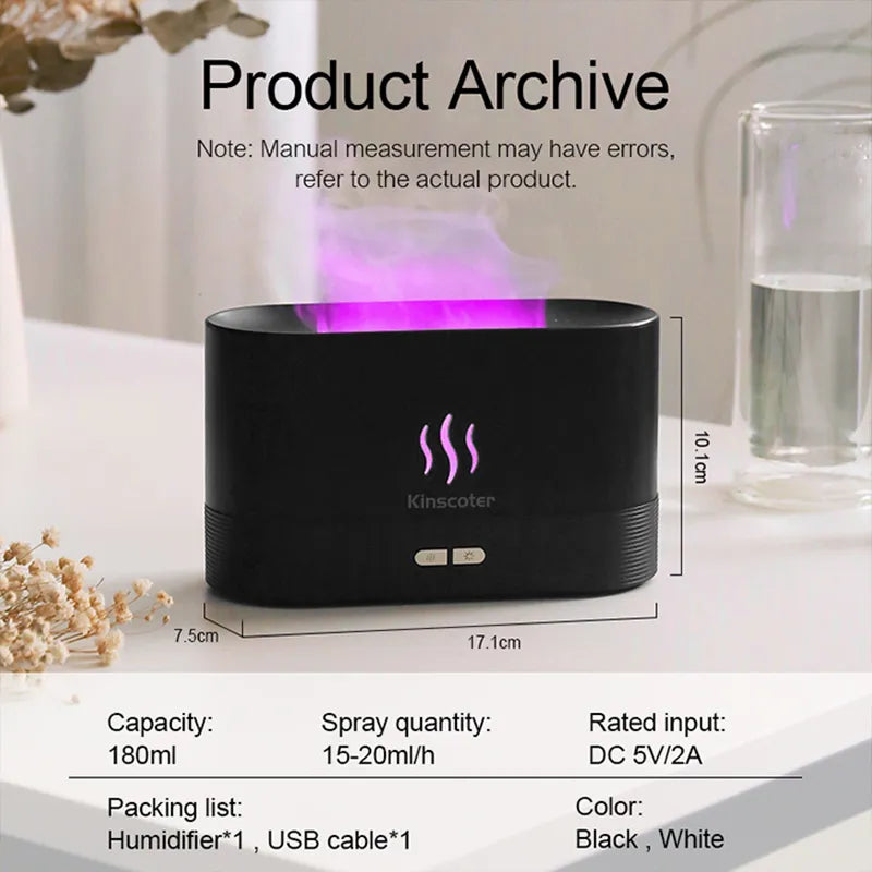 Led Essential Oil Diffuser Humidifier